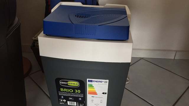 A portable compressor fridge